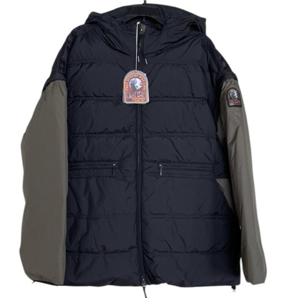 Parajumpers Down Jacket Vest Coat Womens Size Medium M‎ Scout Black Green $845
